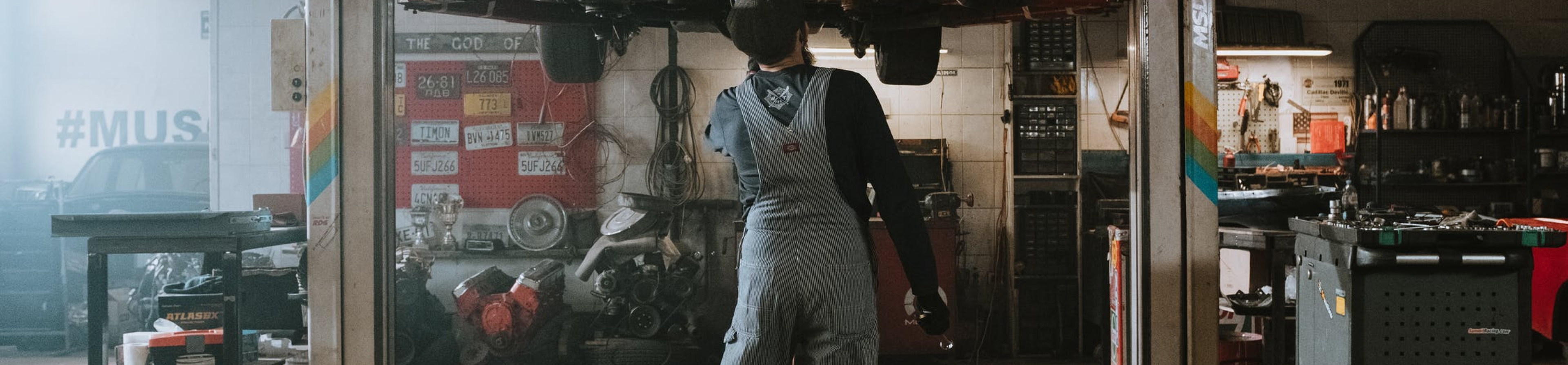 photo of repair workshop